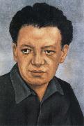 Diego Rivera Portrait of Rivera oil painting picture wholesale